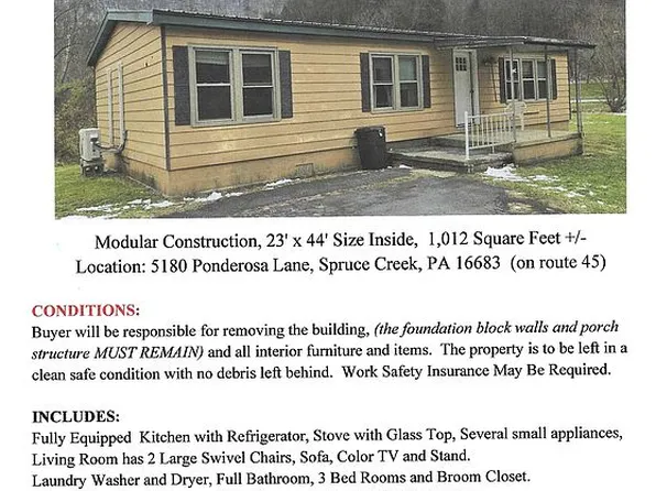 5198 Ponderosa Ln, Spruce Creek, PA 16683