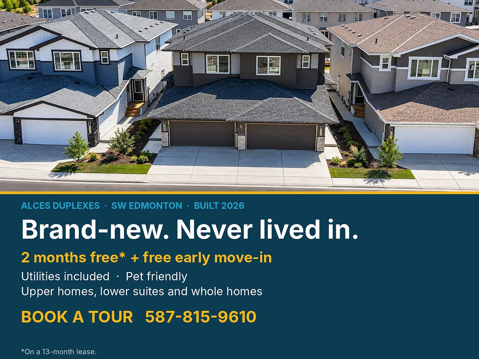 SF351 - Brand-New Duplex Homes in SW Edmonton | 5 Avenue SW (Alces) — Photo 2