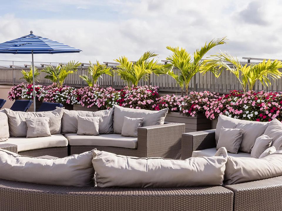 Gather on the rooftop terrace with friends or lounge with a good book on comfortable seating.