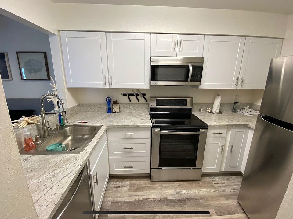 kitchen with granite countertops