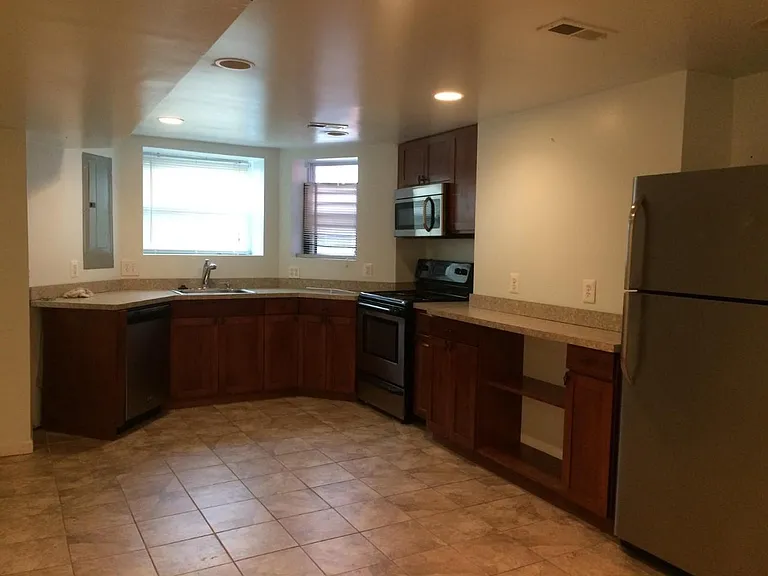 Kitchen - shown empty