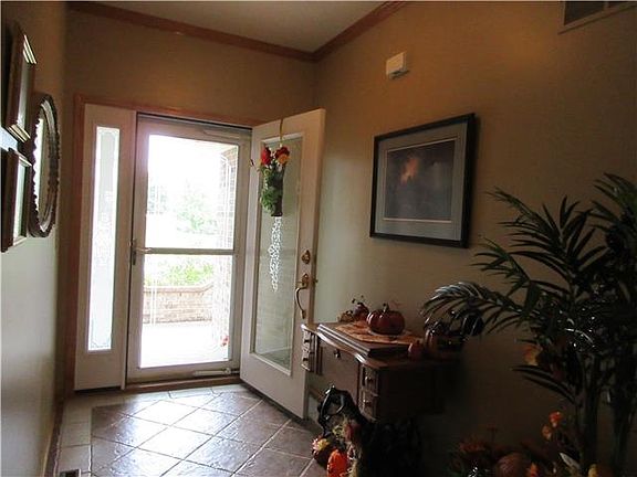 ENTRY HALL WITH TILE FLOOR