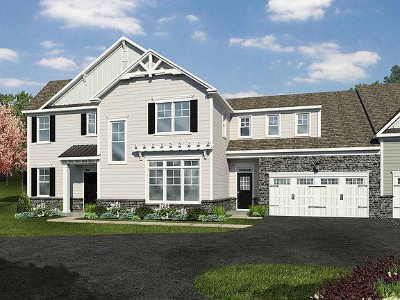 3 bed, 2.5 bath, and 2 car garage