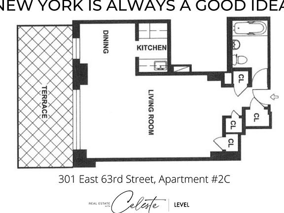 2nd image of 301 E 63rd St APT 2C