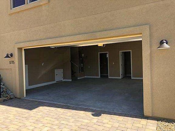 Extra large garage with storage in back