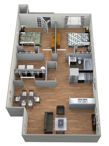 Floor plan Cenizo