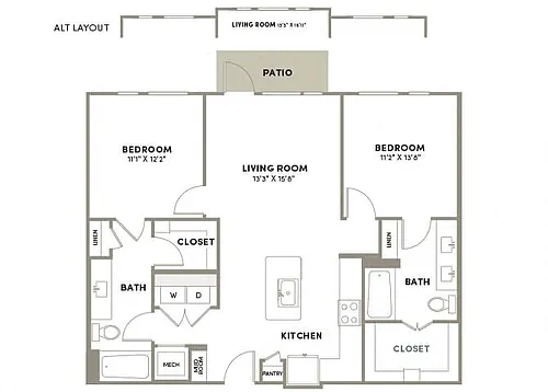 Floor plan B2