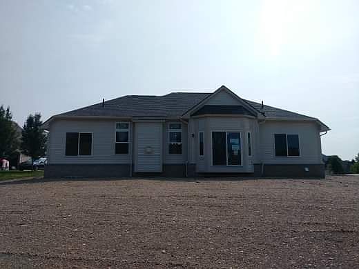 Rear view of home