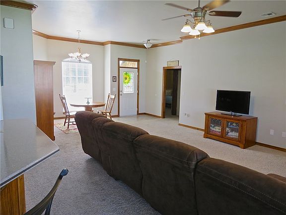 View from the breakfast area.