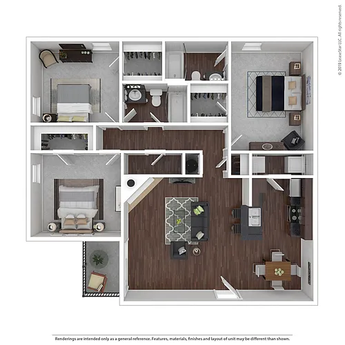 Floor plan The Michigan