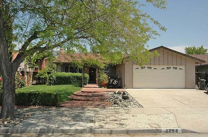 Inviting Front Yard with Area to Park and Play