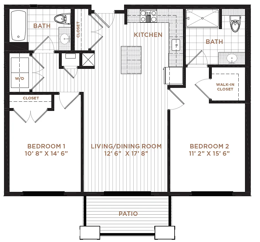 Floor plan B2A