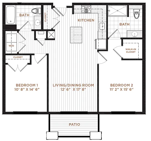 Floor plan B2A