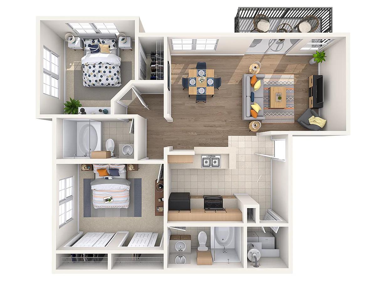 Floor plan Bodmin