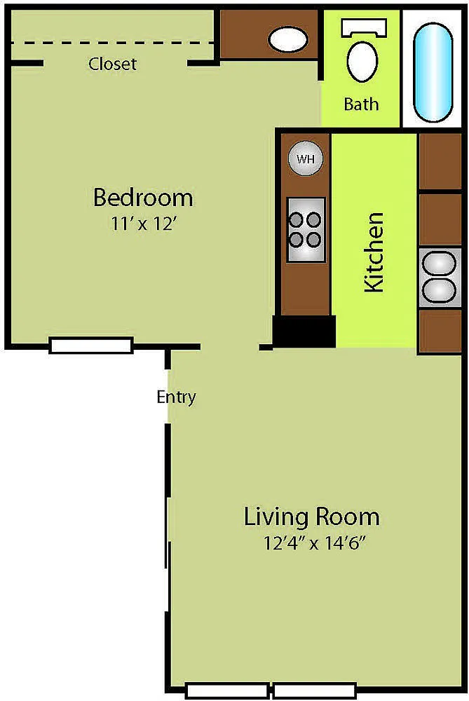 Floor plan 1A