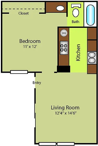Floor plan 1A