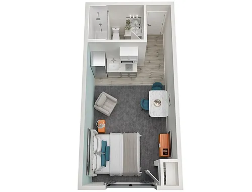 Floor plan Studio Floor Plan