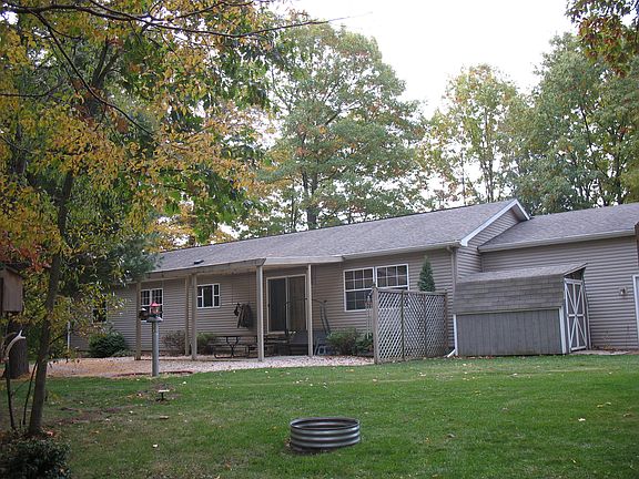 Rear of home