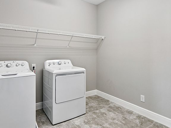 Convenient laundry room