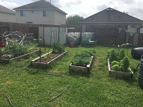 Rainwater garden system 