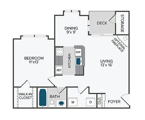 Floor plan Drayton Renovated