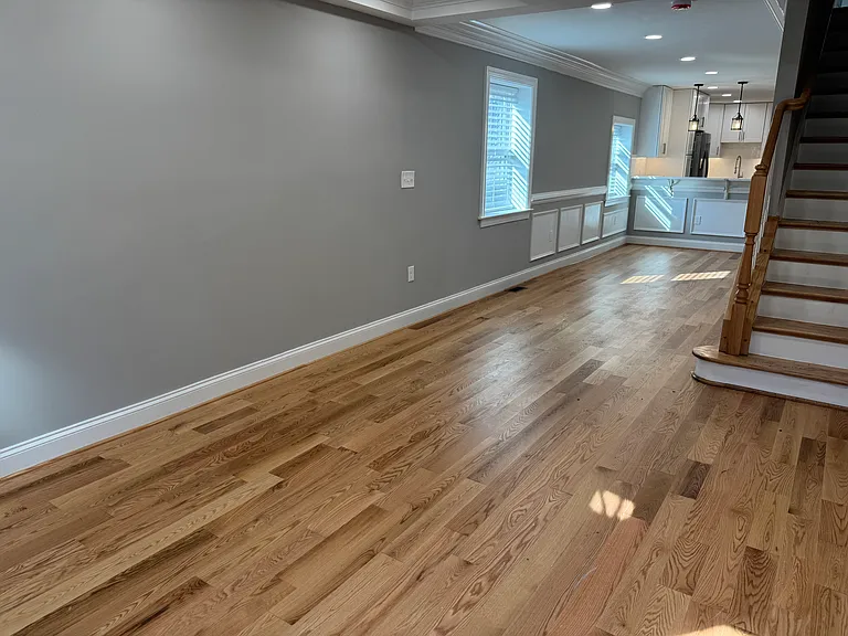 Side View from Front to Back of the Main Floor