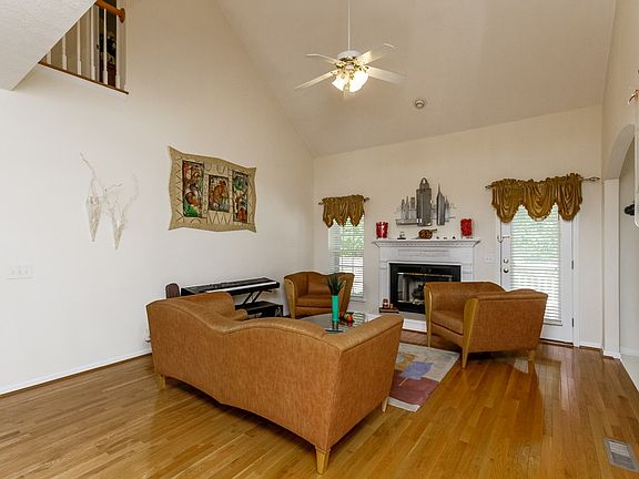 Formal Living w/fireplace.