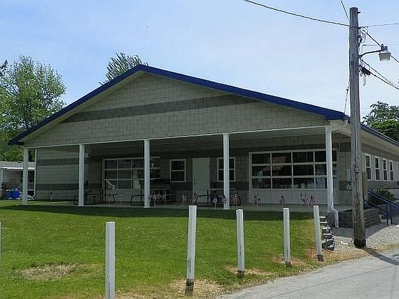 Front view of Clubhouse