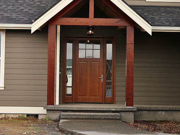 Custom post and beams. 
