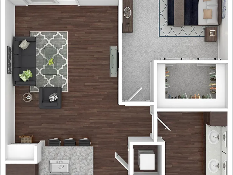 A4 3D Floor plan A4 3D Floor plan