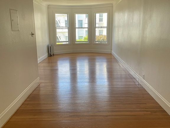 Looking at the living room from the kithen