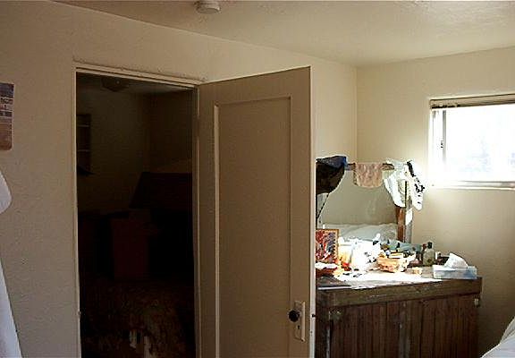 One room used as a bedroom...