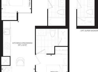 1Bdp Plan, Westbend Residences, Toronto, ON M4V 2W7