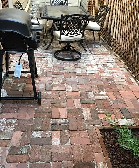 Another section of yard/patio.