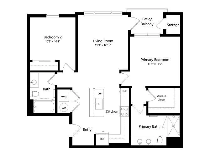 Floor plan AFB1