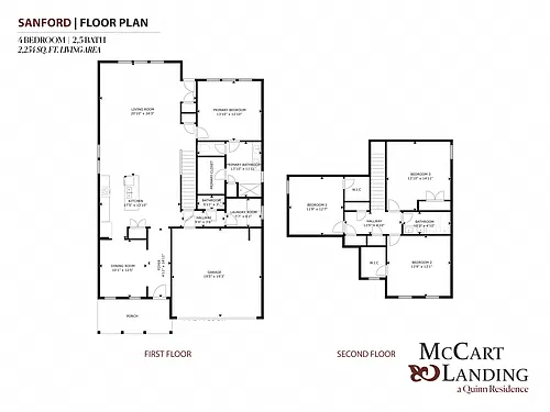 Floor plan Sanford