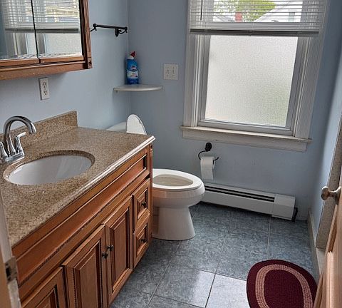 New Bathroom handcrafted tile work and walk-in shower