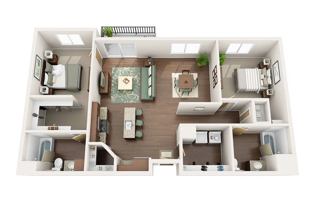 Floor plan B1