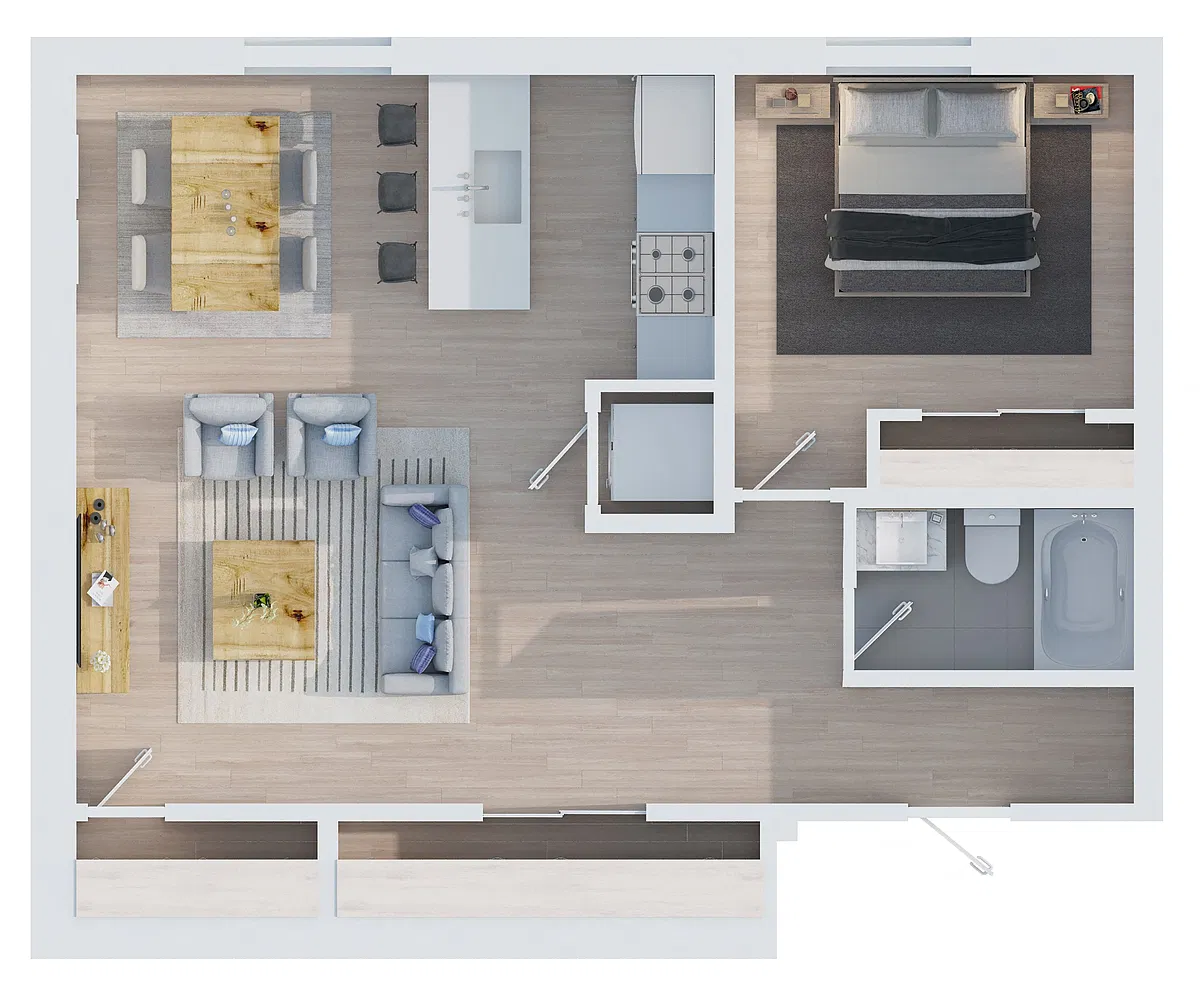Floor plan 3G - 310