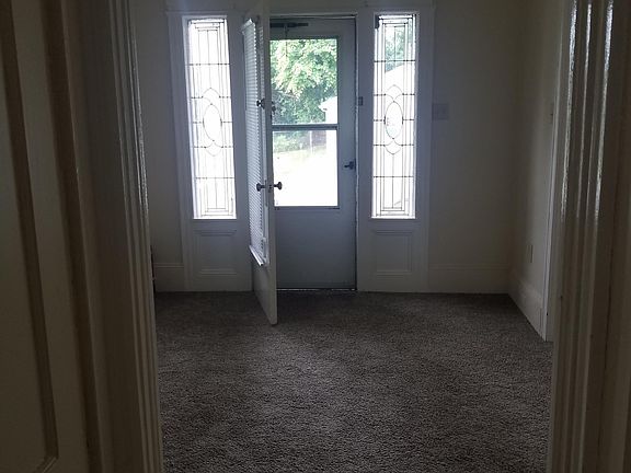 From kitchen looking at front door