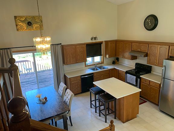 Kitchen view from upstairs 