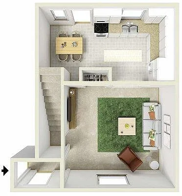 Floor plan 2 Bedroom