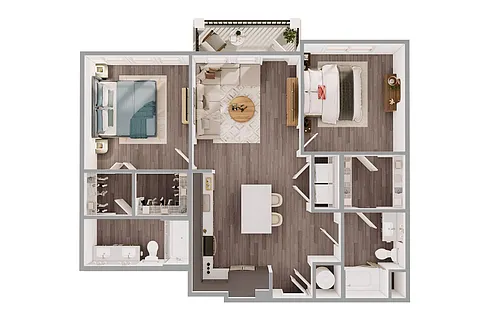 Floor plan B1
