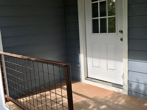 Front porch entry on second floor