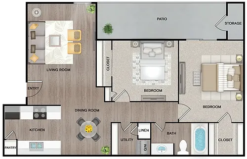 Floor plan B1