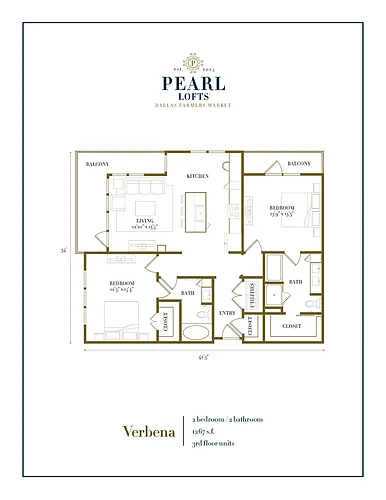 Floor plan Verbena