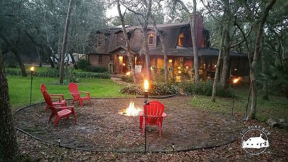 Fire pit view of front 