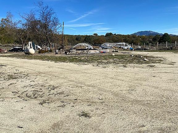 Main house after burning