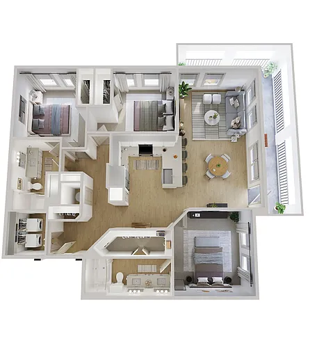 Floor plan C1
