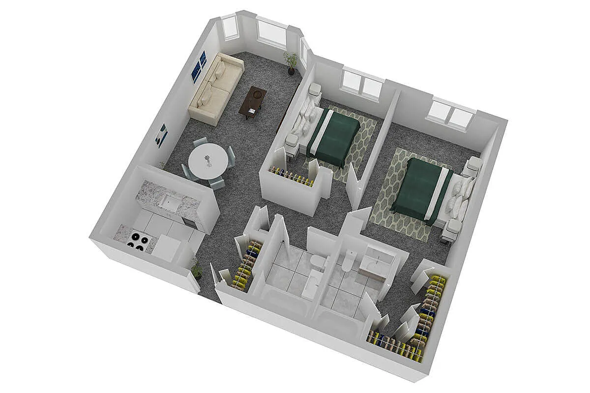 Floor plan B1R